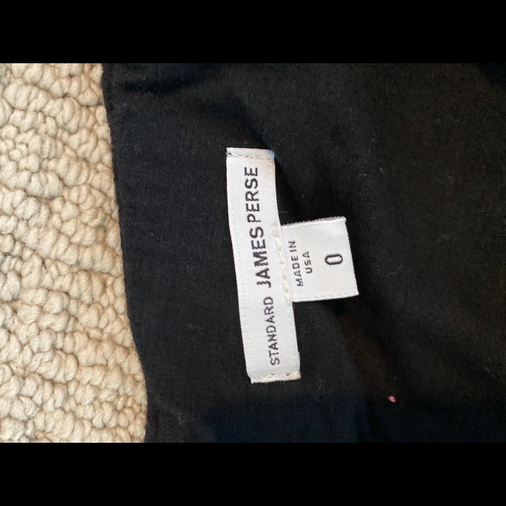 James press black skirt size 0